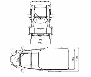 V-MAX 40 TRUCK, ELEKTRO-KABINENROLLER, 45 KMH